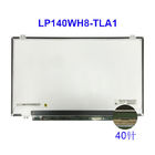 Chiny LVDS 40 Pin 14-calowy wyświetlacz LCD HD Lp140wh8 Tla1 1366x768 do laptopa LG firma